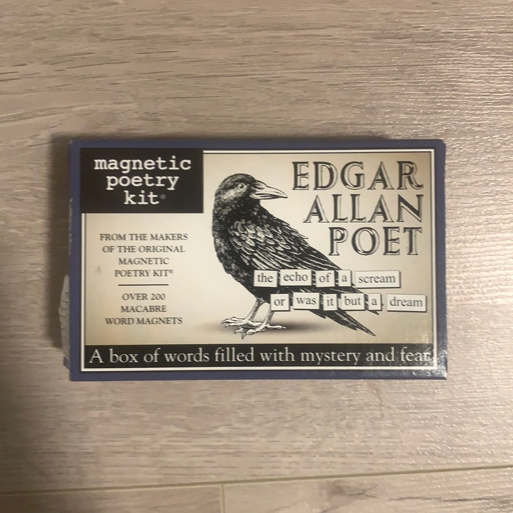 Edgar Allan Poe Poetry Magnets